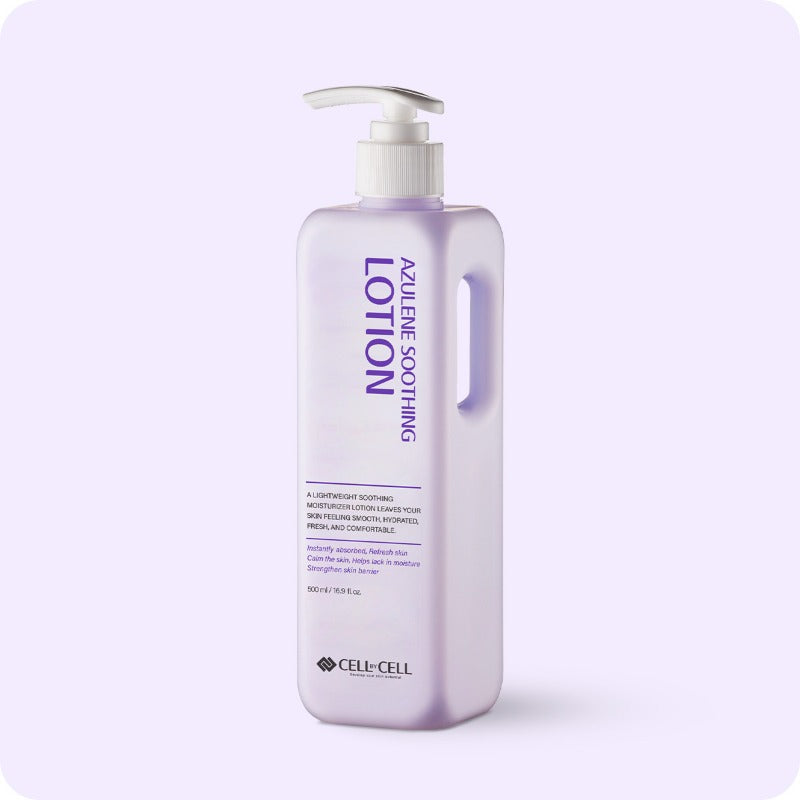 Cell by Cell Azulene Soothing Lotion 500ml | Korean Soothing 